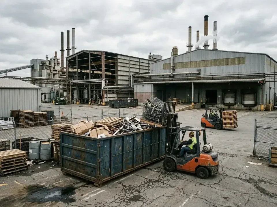 industrial-factory-scrap-conta-003 — frequently asked questions, Cheap Roll-off Dumpster Rentals in Glencoe, AL